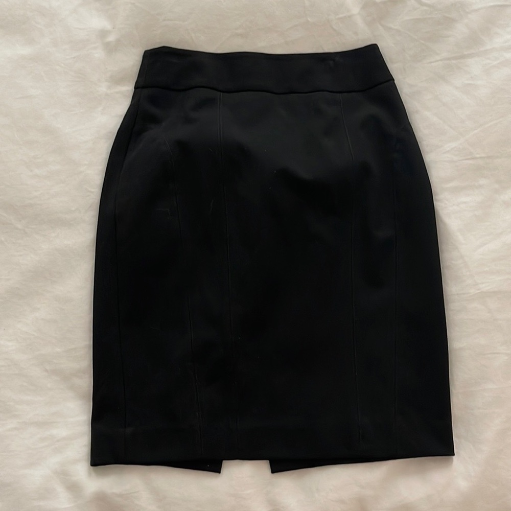 Black pencil skirt, Express